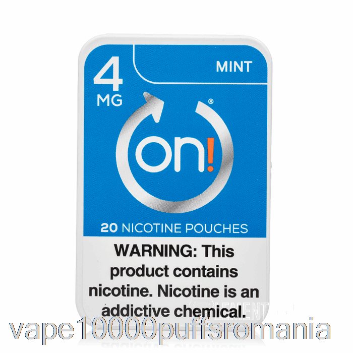 Vape Romania On! Pungi Cu Nicotină - Mentă 4mg